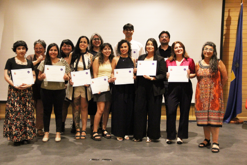 Graduación de la segunda generación de estudiantes del Diploma de Postítulo en Edición Profesional