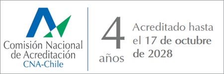 Acreditado por CNA-Chile por&nbsp;4&nbsp;años hasta&nbsp;octubre de 2028