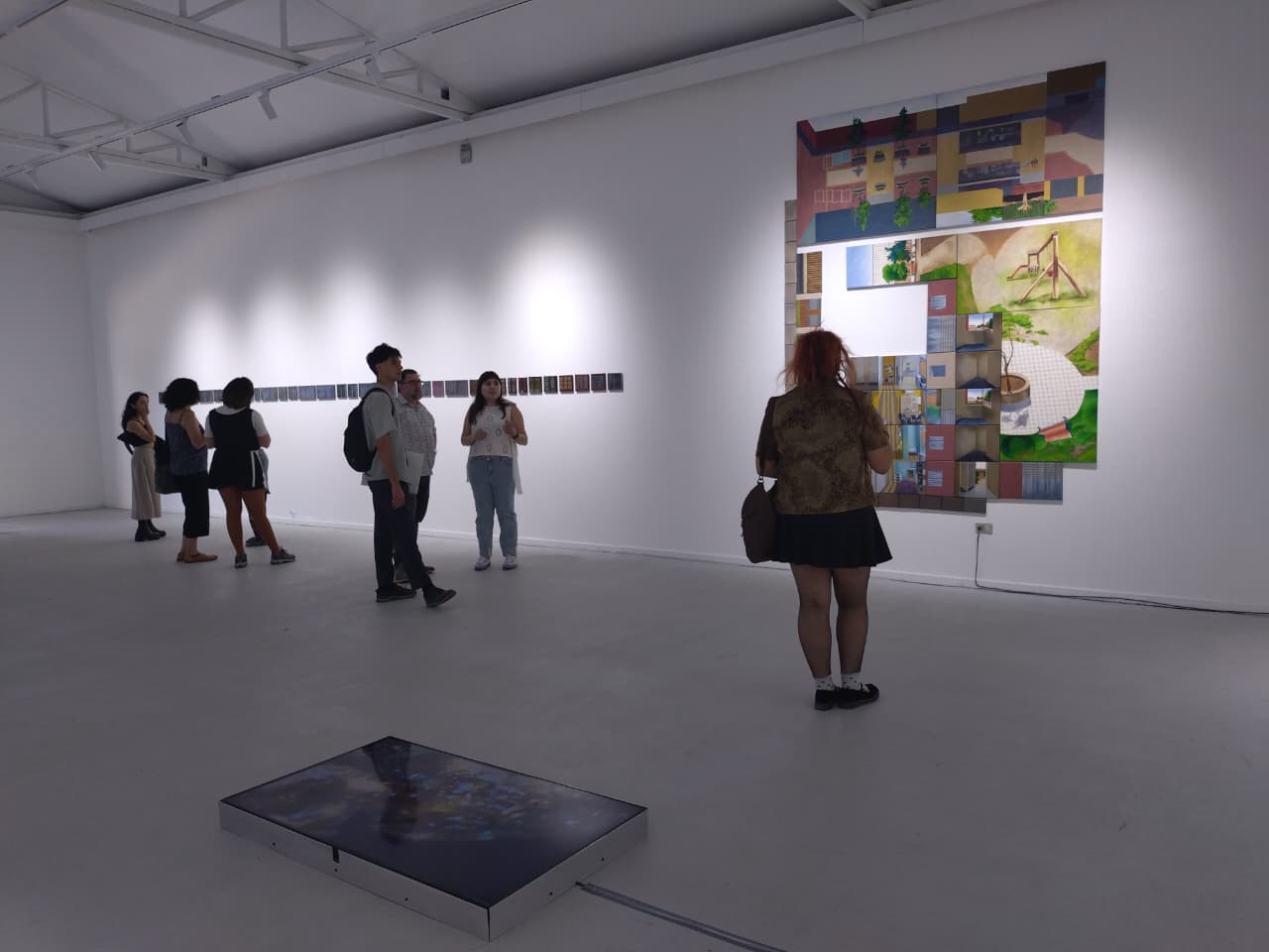 Exhibición exámenes Magíster en Artes mención Artes Visuales en Sala Juan Egenau