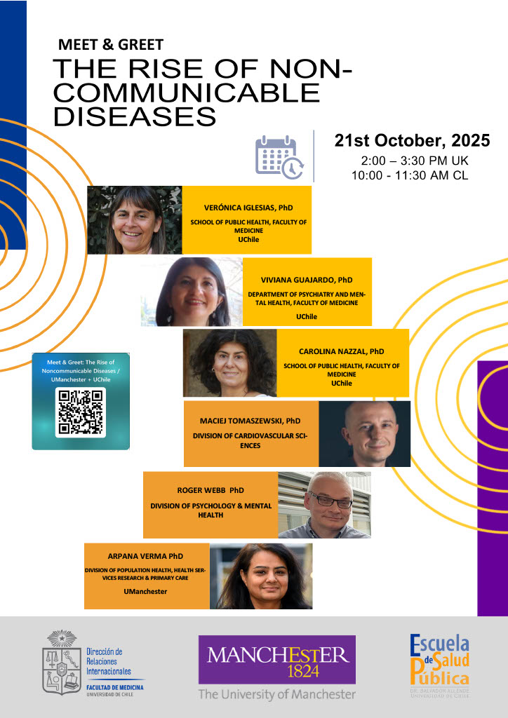Meet & Greet: The Rise of Noncommunicable Diseases/UManchester +UChile