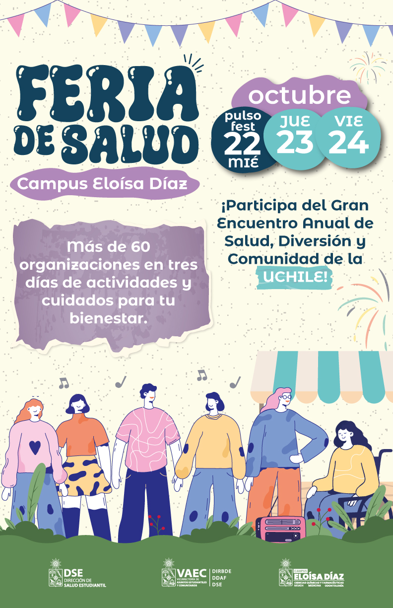 Afiche VII Feria Eloísa Díaz